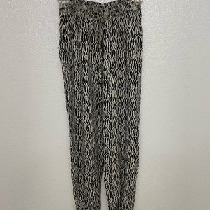 Fun Zebra Print Pants